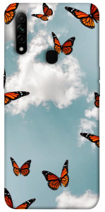 Чехол Summer butterfly для Oppo A8