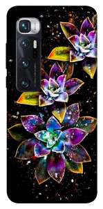 Чехол Flowers on black для Xiaomi Mi 10 Ultra