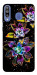 Чехол Flowers on black для Galaxy M30