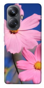Чехол Розовая ромашка для Realme 10 Pro+
