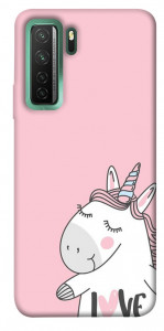 Чехол Unicorn love для Huawei nova 7 SE