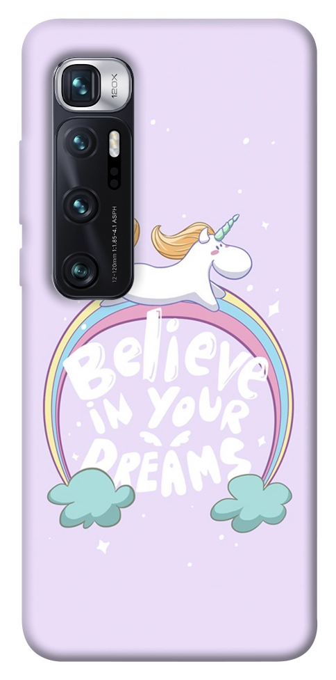 Чехол Believe in your dreams unicorn для Xiaomi Mi 10 Ultra