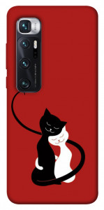 Чехол Влюбленные коты для Xiaomi Mi 10 Ultra