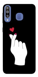 Чохол Серце в руці для Galaxy M30