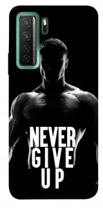 Чехол Never give up для Huawei nova 7 SE