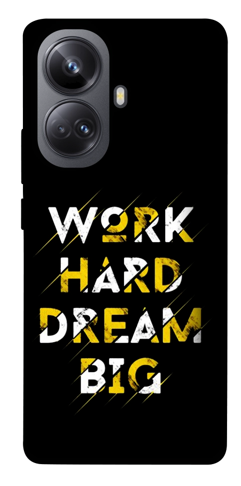 Чехол Work hard для Realme 10 Pro+