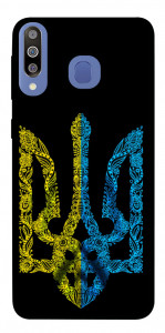 Чохол Жовтоблакитний герб для Galaxy M30