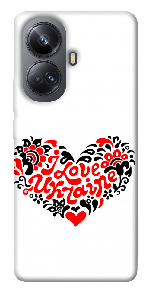 

Чехол С Украиной в сердце для Realme 10 Pro+ 1549272