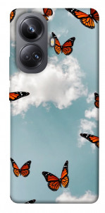 Чехол Summer butterfly для Realme 10 Pro+