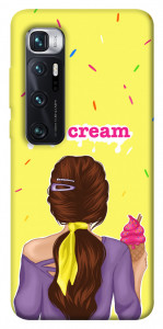 Чехол Ice cream girl для Xiaomi Mi 10 Ultra