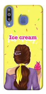 Чохол Ice cream girl для Galaxy M30