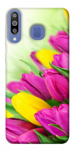 Чехол Красочные тюльпаны для Galaxy M30