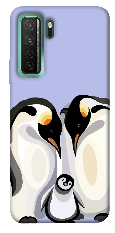 Чохол Penguin family для Huawei nova 7 SE