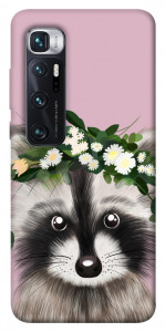 Чехол Raccoon in flowers для Xiaomi Mi 10 Ultra