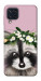 Чехол Raccoon in flowers для Galaxy M32