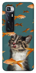 Чохол Cat with fish для Xiaomi Mi 10 Ultra
