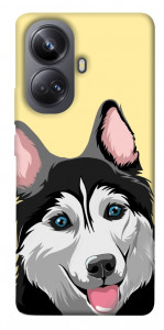 Чехол Husky dog для Realme 10 Pro+