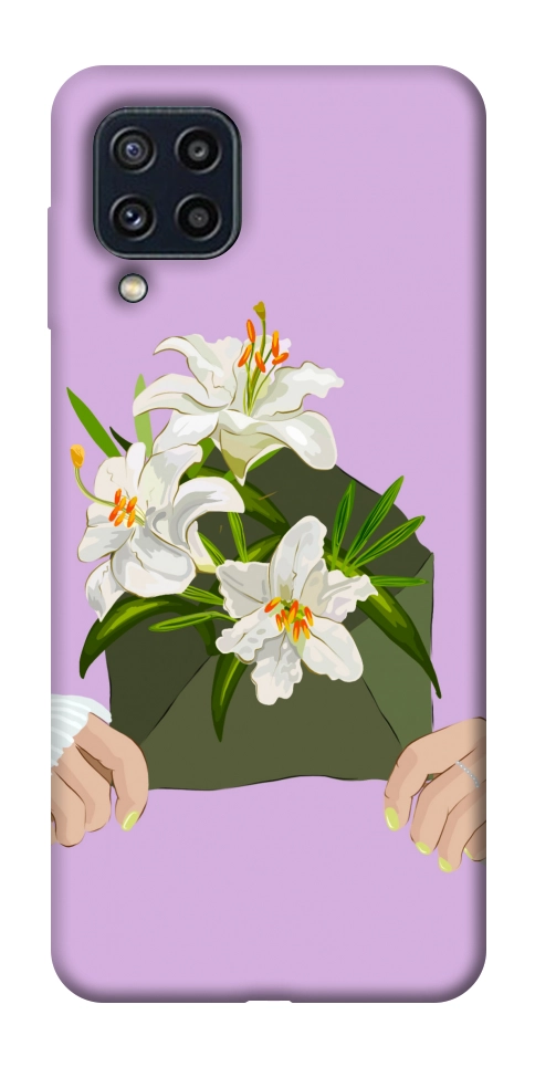 Чехол Flower message для Galaxy M32