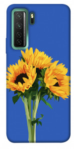 Чехол Bouquet of sunflowers для Huawei nova 7 SE