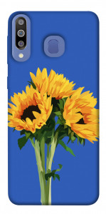 Чехол Bouquet of sunflowers для Galaxy M30