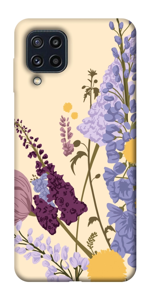 Чехол Flowers art для Galaxy M32