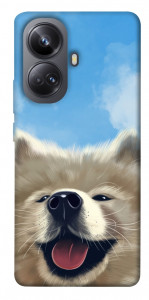 Чехол Samoyed husky для Realme 10 Pro+