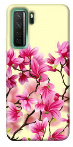 Чехол Цветы сакуры для Huawei nova 7 SE