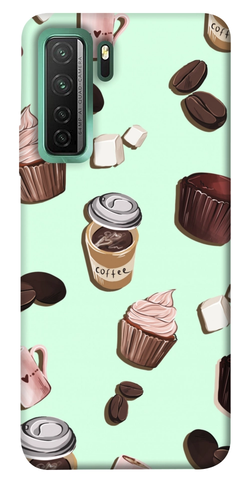 Чехол Coffee and sweets для Huawei nova 7 SE