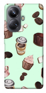 Чехол Coffee and sweets для Realme 10 Pro+