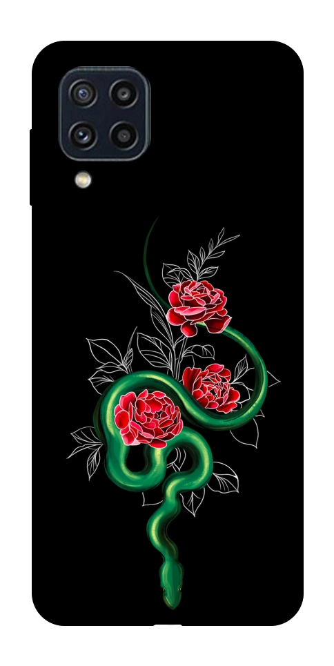 Чехол Snake in flowers для Galaxy M32