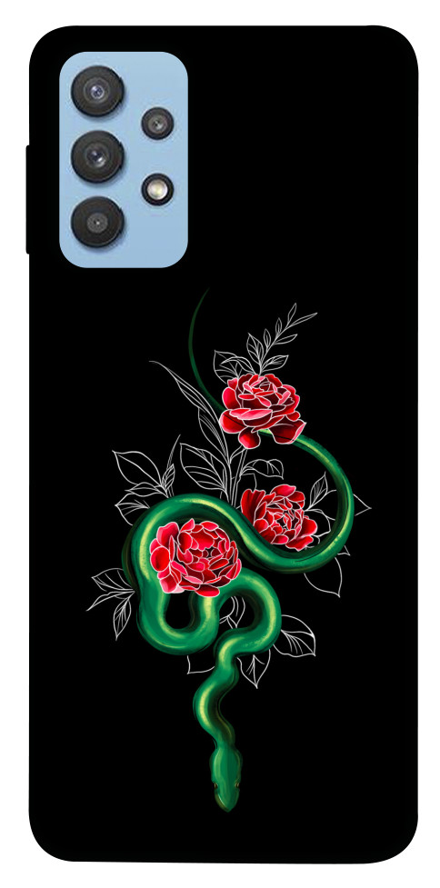 Чехол Snake in flowers для Galaxy M32