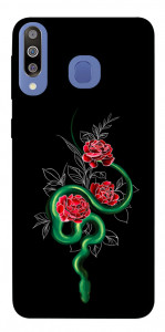 Чехол Snake in flowers для Galaxy M30