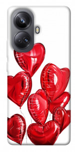 Чехол Heart balloons для Realme 10 Pro+