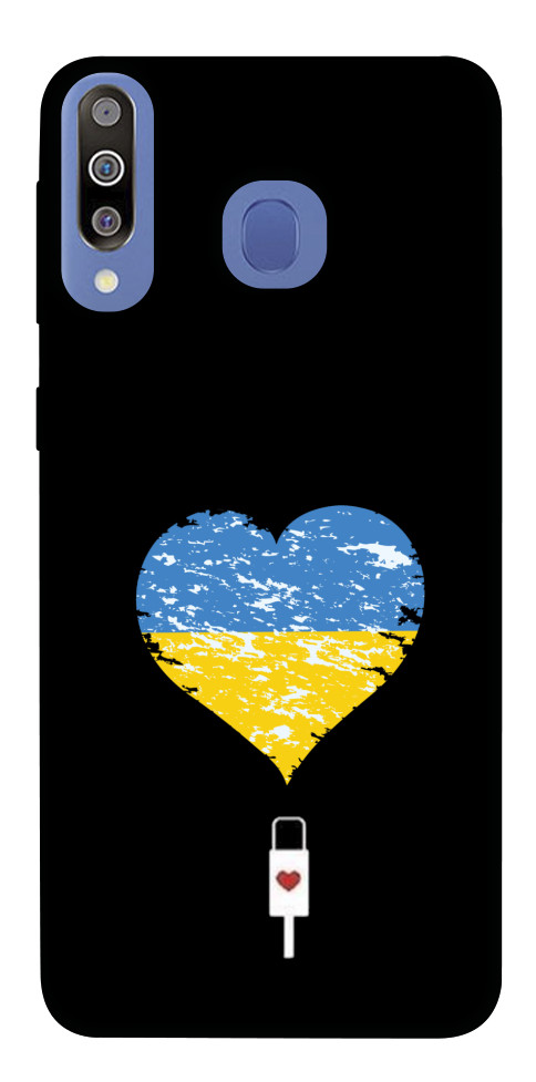 Чохол З Україною в серці для Galaxy M30