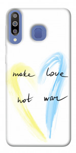 Чохол Make love not war для Galaxy M30