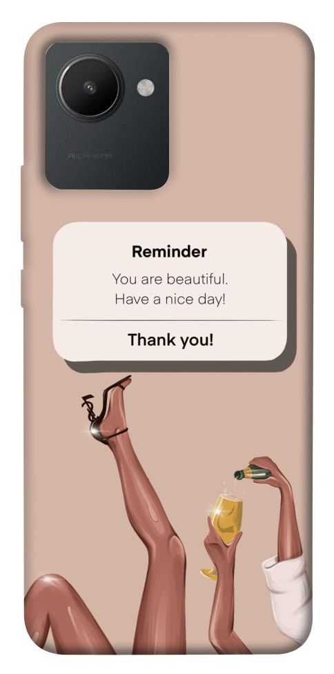 

Чехол Beautiful reminder для Realme C30s 1550796