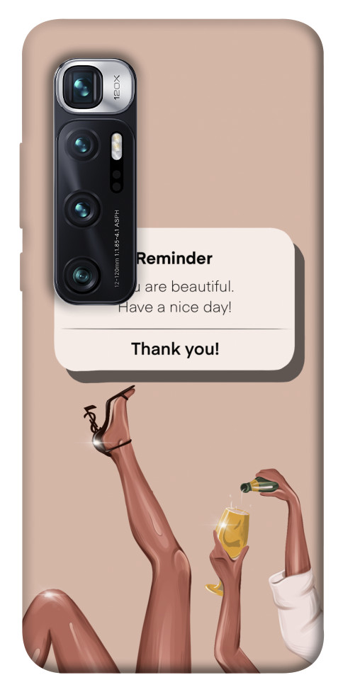 

Чехол Beautiful reminder для Xiaomi Mi 10 Ultra 1550799