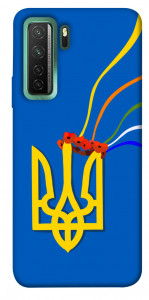 Чехол Квітучий герб для Huawei nova 7 SE