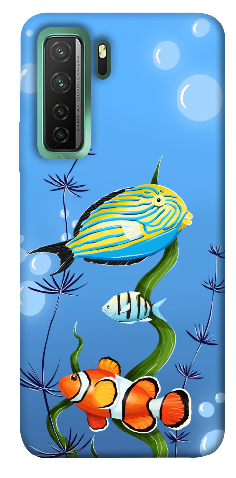 

Чехол Коралловые рыбки для Huawei nova 7 SE 1551253