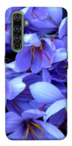 Чехол Фиолетовый сад для Realme X50 Pro