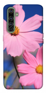 Чехол Розовая ромашка для Realme X50 Pro