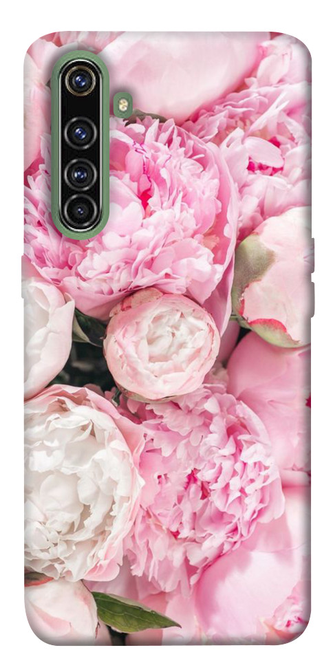 Чохол Pink peonies для Realme X50 Pro