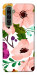 Чехол Акварельные цветы для Realme X50 Pro