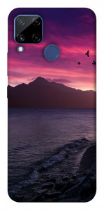 Чехол Закат для Realme C15