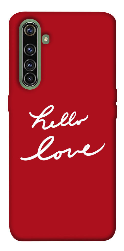 Чехол Hello love для Realme X50 Pro