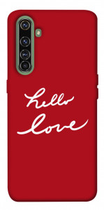 Чохол Hello love для Realme X50 Pro