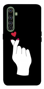 Чохол Серце в руці для Realme X50 Pro
