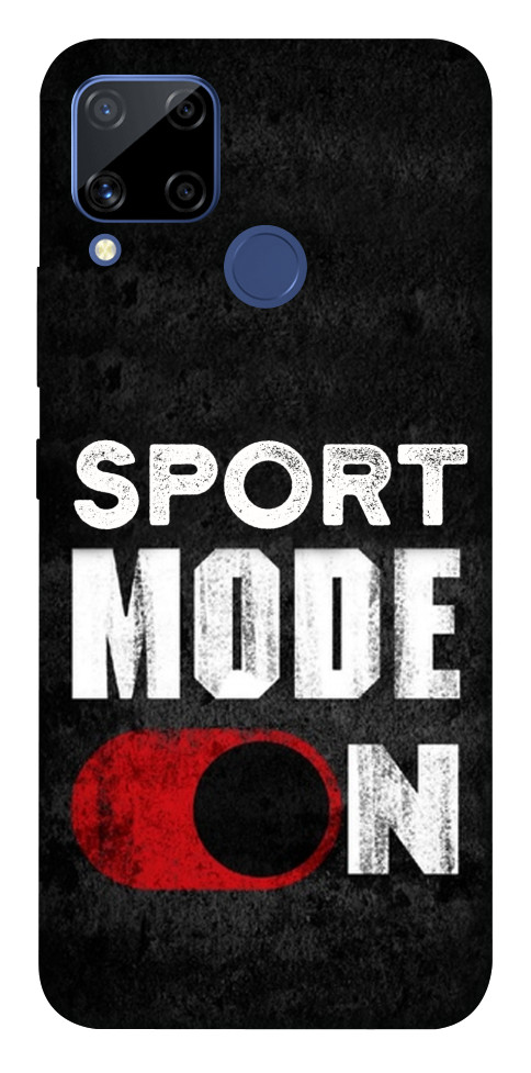 Чехол Sport mode on для Realme C15