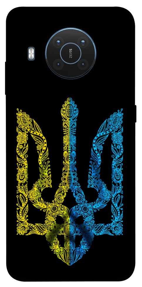 Чехол Жовтоблакитний герб для Nokia X20