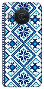 Чохол Синя вишиванка для Nokia X20